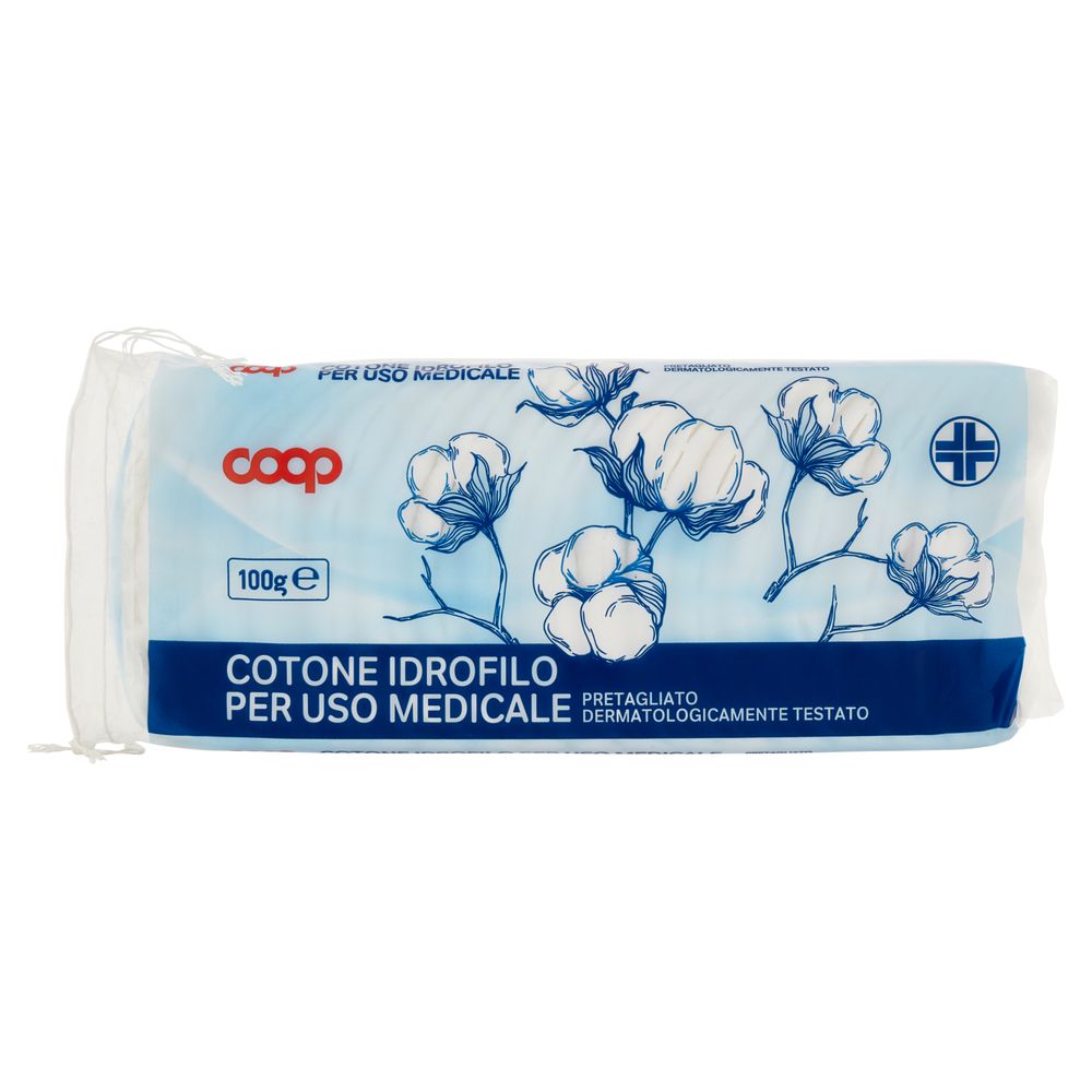 COTTONLINE - Puro Cotone Idrofilo 1 Kg Per Uso Sanitario Medico Chirurgico  Medicazioni 1Kg