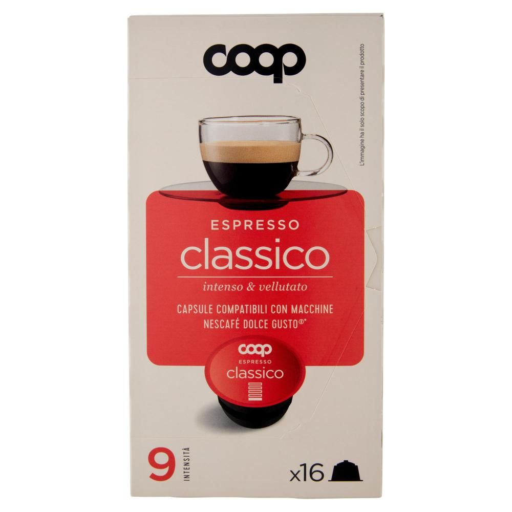 Espresso Classico 16 Capsule Compatibili Con Macchine Nescafé Dolce Gusto*  116,8 G -  