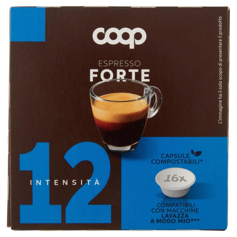 Espresso Forte 16 Capsule Compatibili Con Macchine Lavazza A Modo Mio** 120  G -  