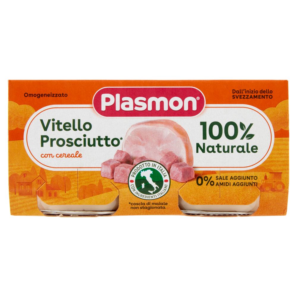 PLASMON OMOGENEIZZATO DI CARNE GR. 80 X 2 - Caputo Food