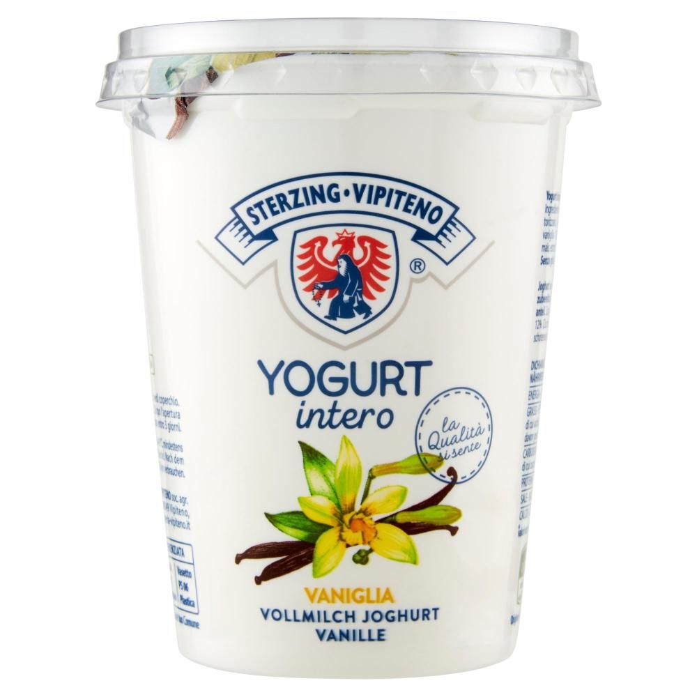 Sterzing Vipiteno Yogurt Intero Vaniglia 500 G -  